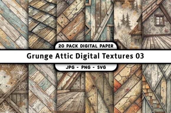 Download Grunge Attic Digital Textures 03 - Digital textures Collection