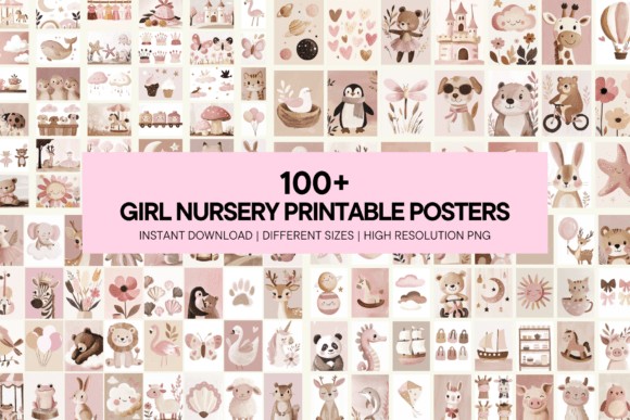 Download Girl Nursery Pastel Boho Pink Wall Art - Wall Collection