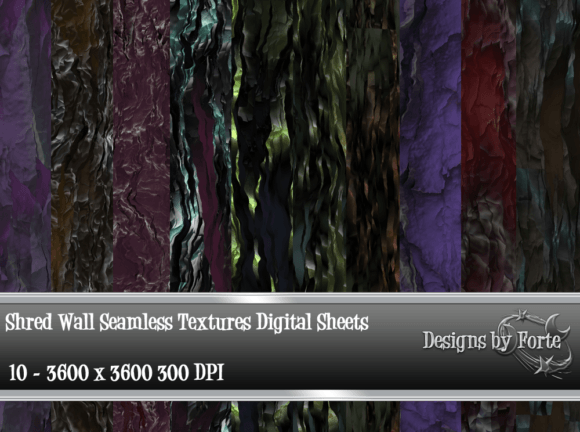 Download Shred Wall Seamless Textures - Wall Collection