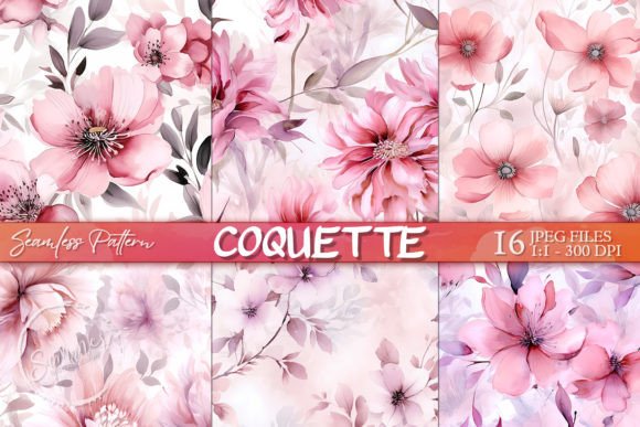 Download Muted Pink Coquette Floral Wallpaper - Wall Collection