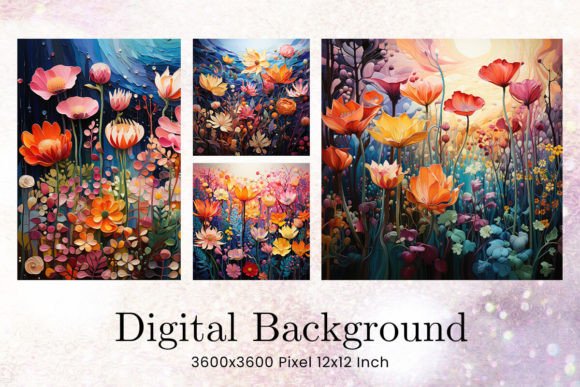 Download Flower Backgrounds Wall Art Wallpaper - Wall Collection