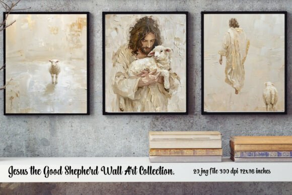 Download Jesus the Good Shepherd Wall Art - Wall Collection