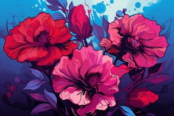 Download Digital Illustration Botanical Textures - Premium Bundle