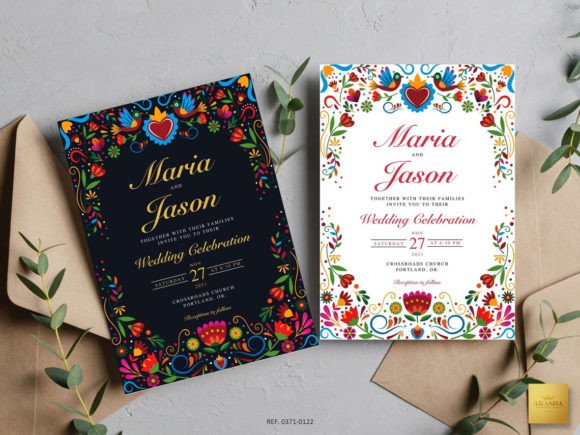 Download Mexican Wedding Invitations 12 Templates - Invitations Collection