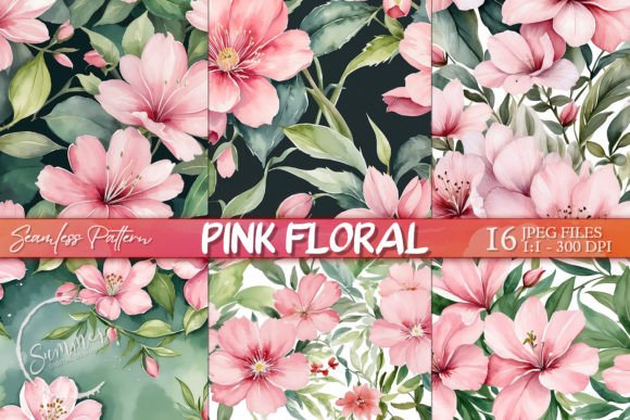Download Spring Pink Floral Wallpaper Pattern - Wall Collection