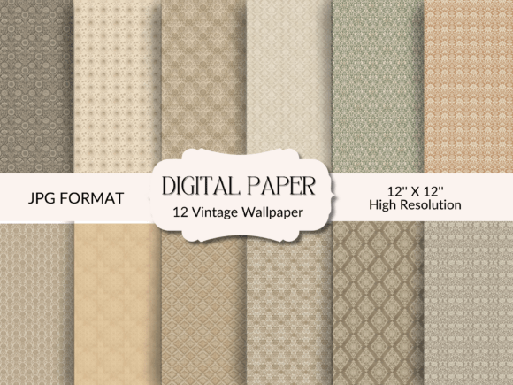 Download Seamless Victorian Vintage Wallpaper - Wall Collection