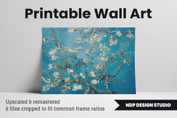 Download Blossoms Van Gogh Printable Wall Art - Wall Collection