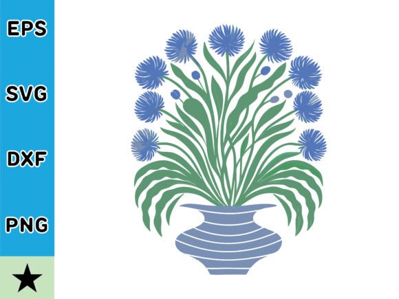Download Retro Inspired Floral Abstract Svg - Retro inspired Collection